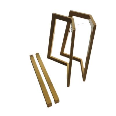 China Modern custom made modern home hotel folding table legs/extending table legs kitchen restaurant dining table legs for sale