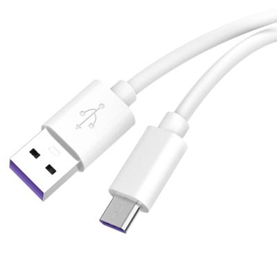 China 5A Supercharge 5A USB C Fast Charging Data Cable For Huawei Supercharge Type C Cable QC3.0 Strip USB Cable For Samsung for sale