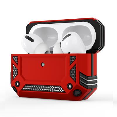 China 2021 New Product Shockproof Armor Case PC TPU 2in1 Earphone Protection Case For Airpods Earphones for sale