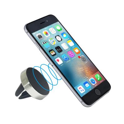 China Portable Mini Mini Car Holder Magnetic 360 Degree Rotation Car Air Vent Mount For Smart Phone for sale