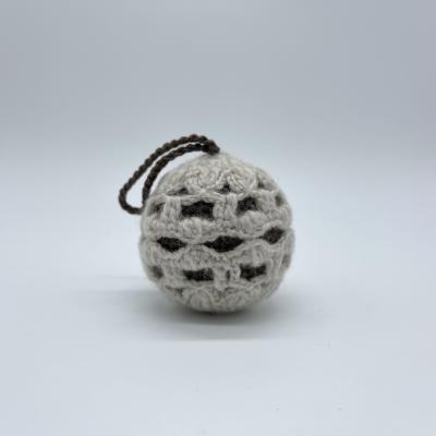 China Decoration Customized Handmade Home Knit Hanging Ball For Wedding Decorate for sale