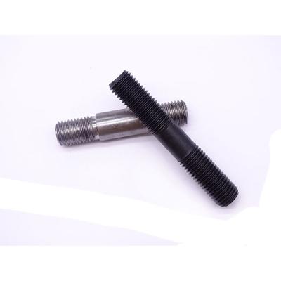 China Steel Fastener 8.8 Grade Carbon Steel Double End Bolt Studs Threaded Rod Bolt for sale