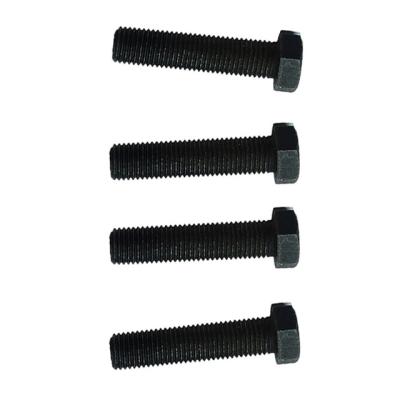 China DIN933 DIN931 Steel Hex Bolts Grade 8.8 Black Oxide Coating External Hex Bolt for sale