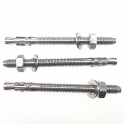 China ss304 ss316 stainless steel stee M10 wedge best seller concrete anchor bolts for sale