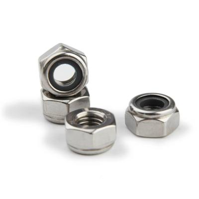 China Heavy Industry China Nylon Insert Lock Nuts Custom Sizes Quality Assurance for sale