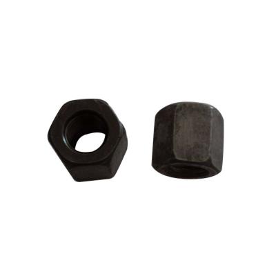 China Heavy Industry Galvanized Thick Carbon Steel Hex Nut All Sizes Quality Assurance for sale