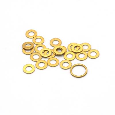 China Car Gasket Brass Flat Sealing Copper Copper Gasket Brass Gasket for sale