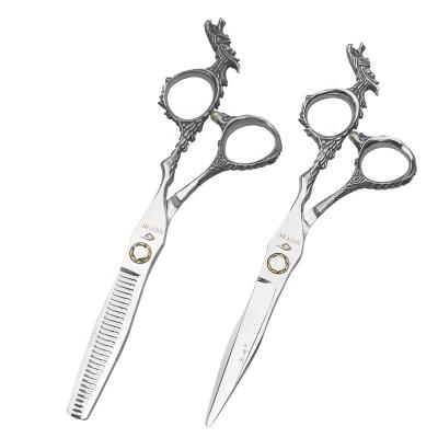 China Barber Shears Professional 6.0Inch Thinning Scissors Salon Scissors Hair Scissors 9CR Hair Cutting Scissors for sale