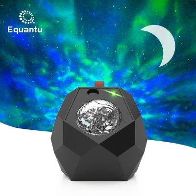 China Equantu Modern New Arrival Realistic Galaxy Projector Led Night Light Projector Galaxy Projector With Remote Control for sale