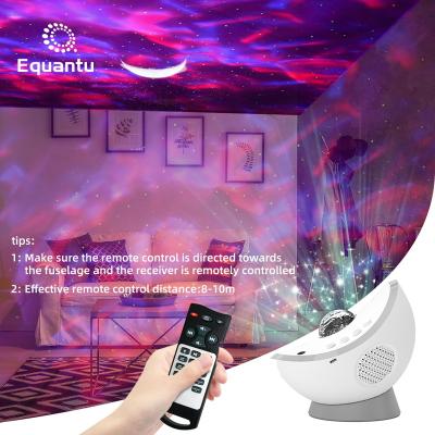 China Projector LED Projector Tooth Projector Speaker /sleep Aid Speaker Laser Projector Lamp Kids Music Galaxy Blue Sleepy Colorful Moon Starry Night Light for sale