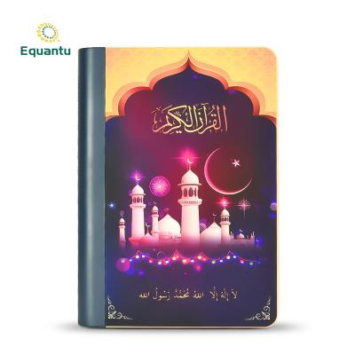 China Mobile APP control gift product book appearance holy slamic speaker led light color digital quran player lamp7 for sale