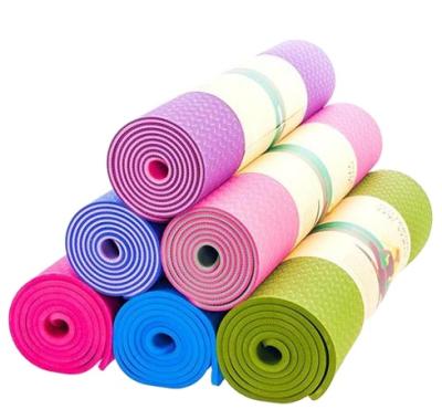 China 183 x 61 x 8mm Non Slip Manduka Non Slip Eco Friendly Custom Tape Yoga Mat for sale