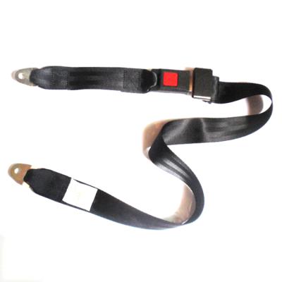 China Custom Logo Adjustable Webbing Eco - Friendly 2 Point Webbing Car Safety Seat Belt for sale