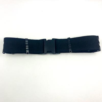 China Custom Made Modern Webbing Belt Fashion Students Military Nylon Canvas Belt for sale