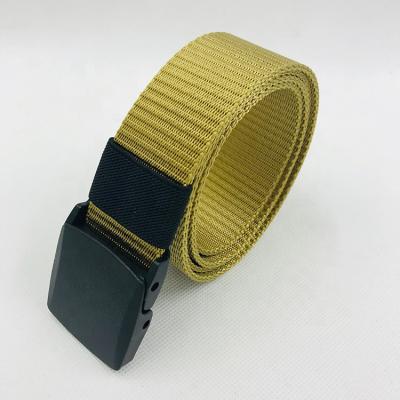 China Fashion Custom Belt Custom Logo Outdoor Military Army Webbing Nylon Belt for sale