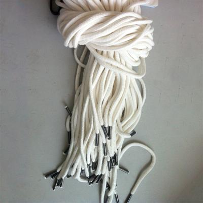 China Sustainable High Tenacity Colored 100% Cotton Core Rope Rope For Clothes for sale