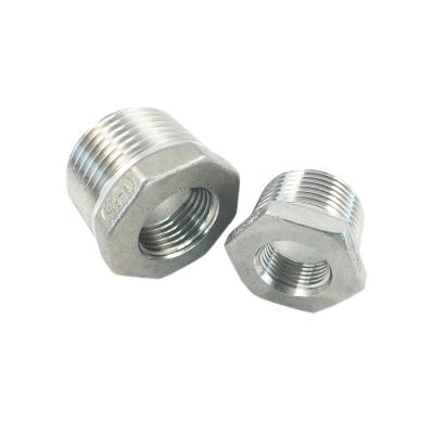 China Jointing pipe lines ss304 ss316 stainless steel pipe fittings and bushing to plumb pvc pipe fittings names for sale