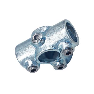 China Suitable for pipe lines connect water malleable iron pipe fittings wrench clamps structural fittings to screw connect for sale