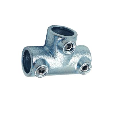 China Home Original Black Head Fittings Flange Malleable Iron Pipe Fittings Structural Decoration Fittings Finishing Short Tee for sale