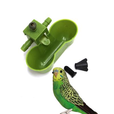 China A Bird Pigeon Quail Water Dove Cage Produced By Double Mount Automatic Drinker Bowl Install Used Water Nipple Drinker Cup for sale