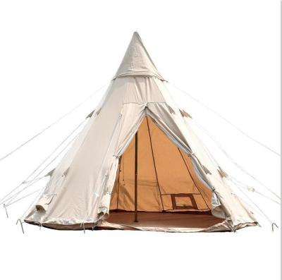 China Extended Type Indian Hot 5 Person Tent Teepee Tent Manufacturers Dimensions for sale