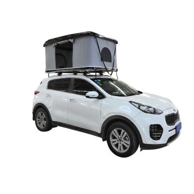 China Type Fiberglass Shell Car Roof Top Tent Hard Tent Stake Adventure Tube Roof For Camping for sale