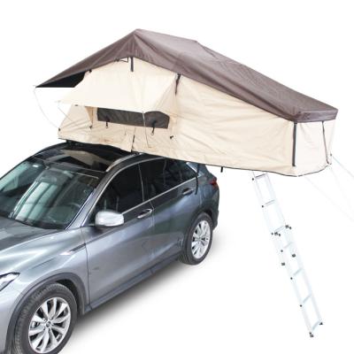 China Extended type ready to transport, car roof top tent in stock, for 2 or 3 person, waterproof 420D polyester for sale