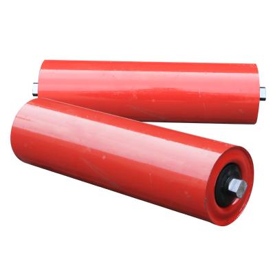 China Durable High Quality HDPE Rollers Steel Impact Roller Belt Conveyor For Heavy Duty For Transportation for sale