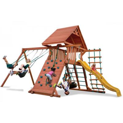 China 3-15 years old 2021new arrived commercial wooden kids outdoor playground siren equipment for kids for sale