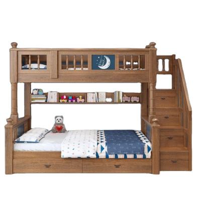 China Oilproof Bunk Bed With Storage Modern Bunk Beds Kids Bunk Bed For Baby for sale