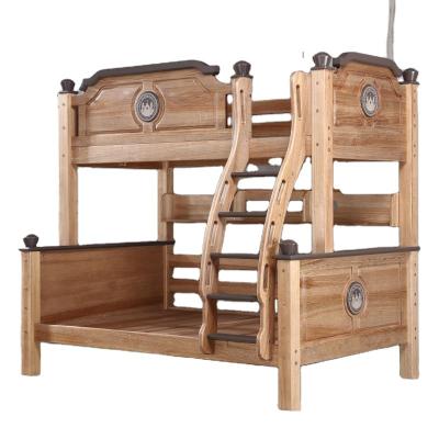 China Contemporary Wooden Toddler Cradle Bed Bed Set Furniture Bedroom Kids Bunk Bed for sale