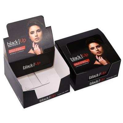 China Custom Lipstick Display Box Cosmetics Cardboard Counters Cardboard Display for sale