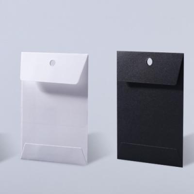 China Mini Pocket Paper Bag Envelope Packaging Card Holder Button Spare Part Disposable Book Bag for sale