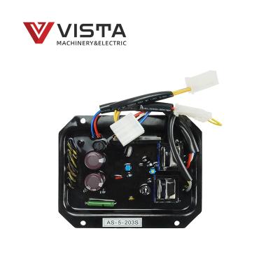 China Replaced for AVR Generator Alternator Voltage Stabilizer Voltage Regulator AVR AS-5-203S Brushless Board for sale