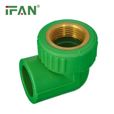 China Water Supply IFAN Free Sample PPR Fitting Plumbing Materials Polypropylene PPR Water Pipe Fittings for sale