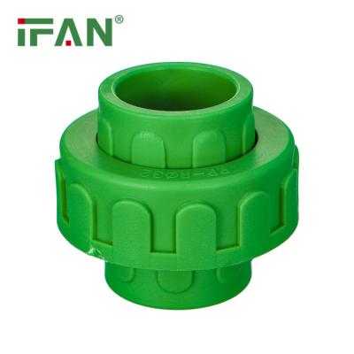 China Hot Selling Water Supply IFAN PPR Pipe Fittings Piping Materials Polypropylene All Types PPR Fittings For Water Control for sale