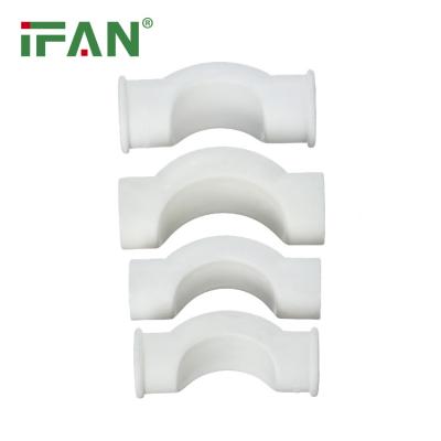 China Pipe Lines Connect IFAN Technology PPR Pipe Fitting Advanced German White Color Cross Bend PPR Fittings for sale