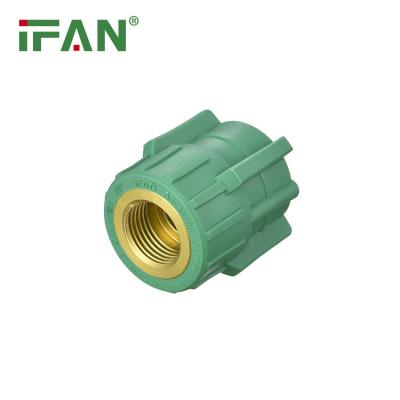 China IFANPLUS PPR Water Pipe Fittings Green Color PN25 Female Thread High Quality Plug For Piping System for sale