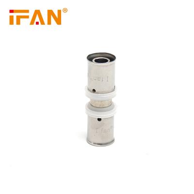 China Pipe Lines Connect Customizable IFAN Tape PEX Pipe Press Fittings Connect Plumbing Fitting Socket for sale