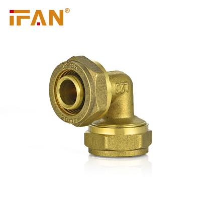 China Hot Selling Water Supply IFAN Brass Cw617 Pex Pipe Fittings PEX Coupling Fitting For Water Control for sale