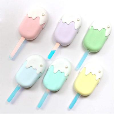 China Disposable Mini Craft Ice Pop Sticks for Party Acrylic Popsicle Sticks Reusable Mirror Ice Cream Sticks for sale