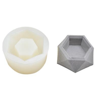 China Resin Disposable Mold Style Silicone Flower Pot Mold Customized Head Chain Mold for sale