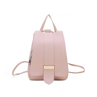 China PU fashion women bags women waterproof luxury leather ladies bags wholesale design backpack kids school bag woman for sale