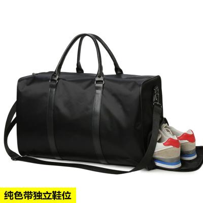 China Customized Large Capacity Oxford Tote Bag Waterproof Travel Women's Bag Sports Gym Bag for sale