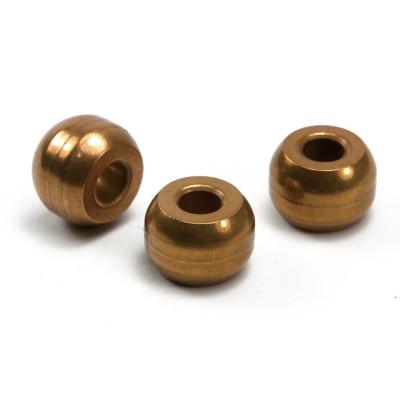 China Powder Metallurgy Oil Sintered Bush Brass Bush Oil Sliding Bearing Electric Motor Bushing Sleeve for sale