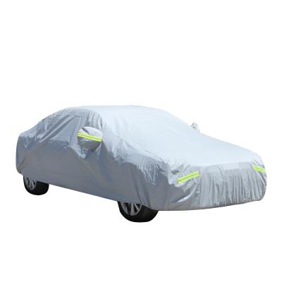 China Four Season Car Cover Waterproof Car Cover Snowproof All Weather UV Proof And Windproof Cover Universal Outdoor Fit To Waterproof Car Cover for sale