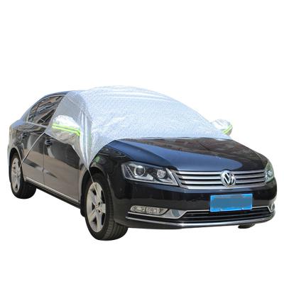 China Fit Hatchback Heatproof Four Seasons Car Cover Winter Thickening Car Windshield Cover Rear View Mirror Covers Dustproof Antifreeze Dustproof Outdoor Cover Mirror Covers for sale