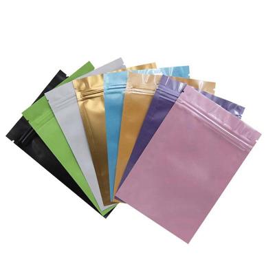 China OEM Mylar Bags with Logo design Stand Bags for Food Candy and Tobacco with Window and Zipper Needed for sale