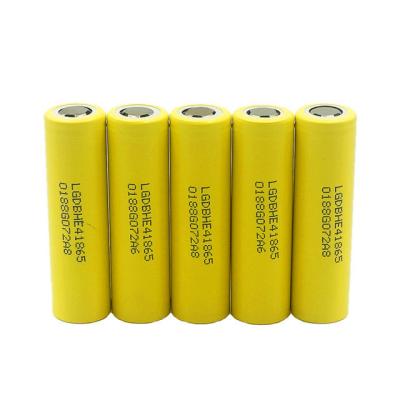 China 18650-HE4 2500mah 20A 3.7V Battery 18650 for LG HE4 for sale