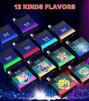 China Original RandM DAZZLE KING Disposable Device Kit 1100mAh Battery Prefilled 8ml Pods 3000 Puffs Vape Stick Pen for sale